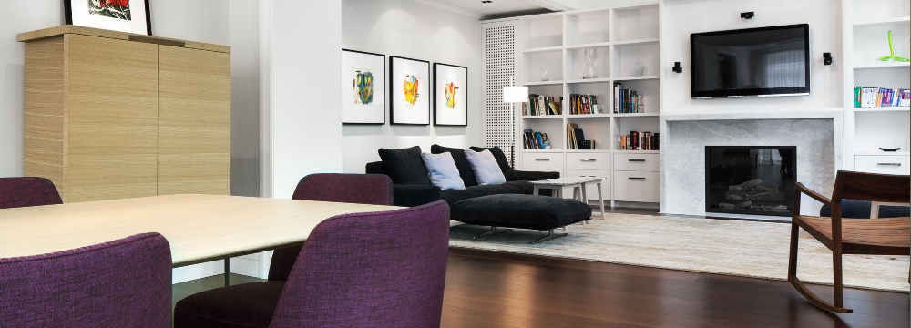 White interior design