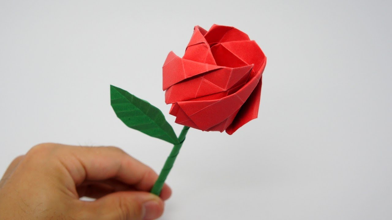Origami rose Imagui