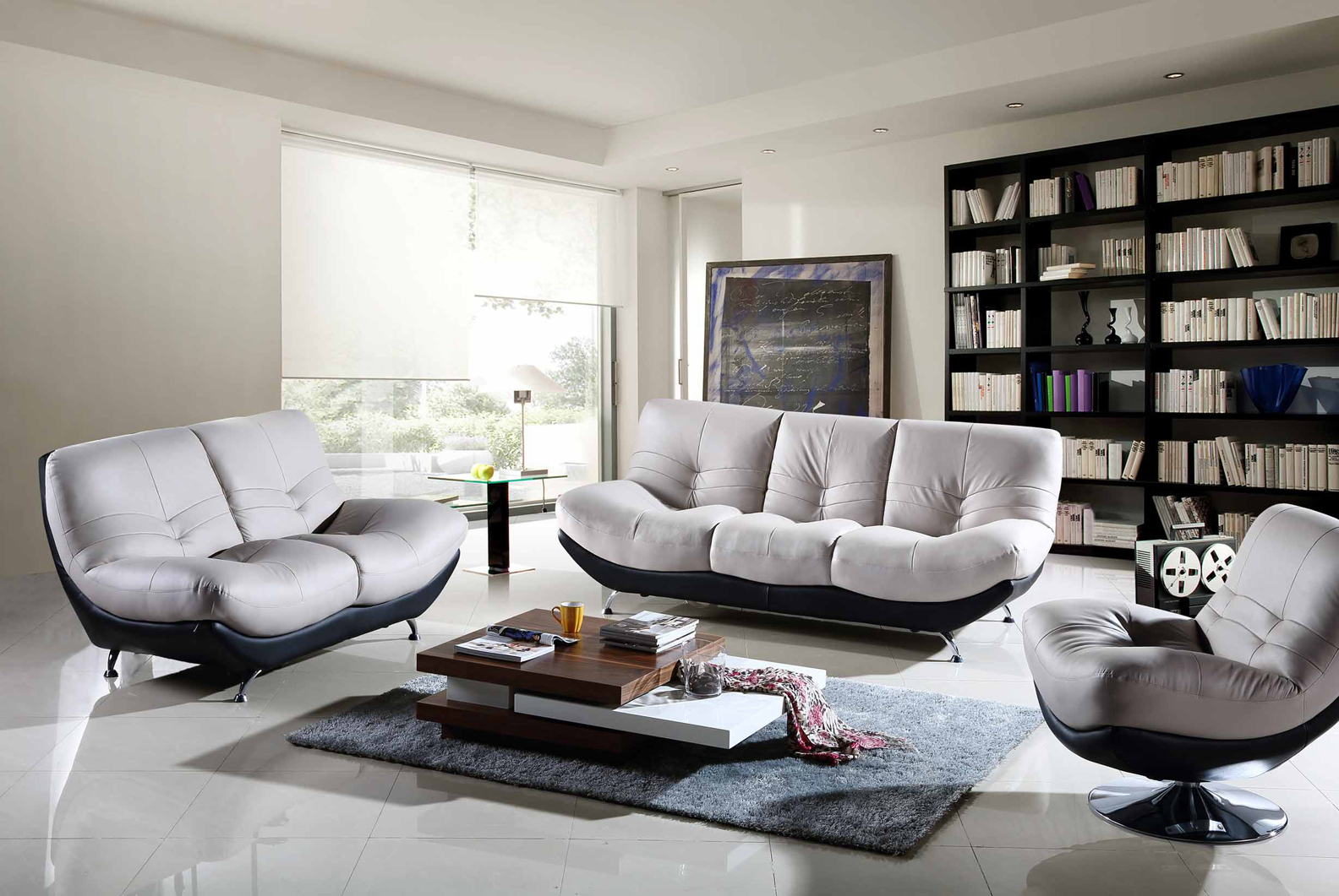 contemporary modern style living room furniture