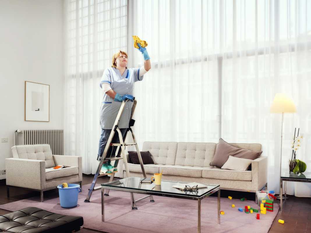 How to Clean a Living Room