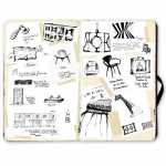 SKETCH BOOK FOR EXHIBITION