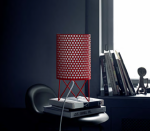 textured funky lamp