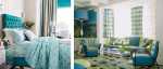 blue Green home interior design