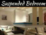 Save Space With Suspended Bedroom Save Space With Suspended Bedroom