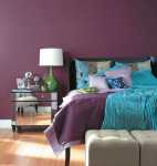 Purple wall Bedroom ideas