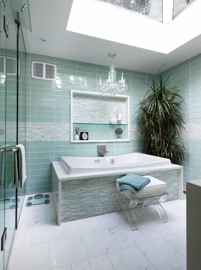 Turquoise Interior Bathroom Design Ideas