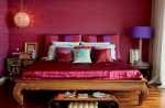 hot pink bedroom idea