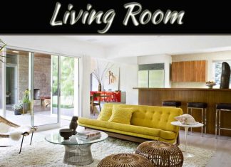 Small Apartment: Living Room with Sliding Door Small Apartment: Living Room with Sliding Door