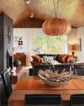 Modern Interior Design With Halloween Decoration