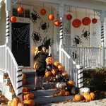 Halloween Porch Railings