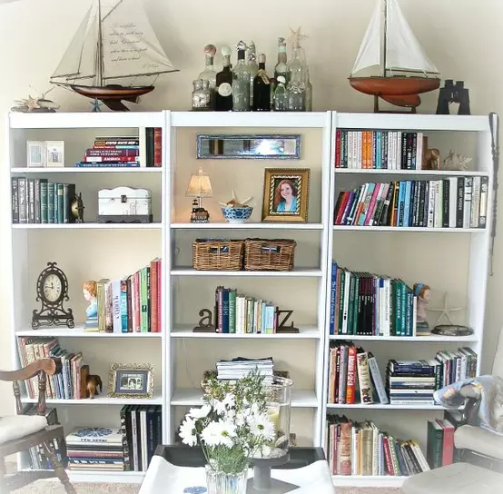 uncluttered interior organized