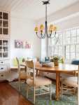 Bright White Dinning Room
