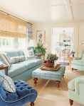 Coastal decor living interior design