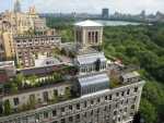 New York City Central Park Roof Top Garden View