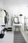 modern dressing area