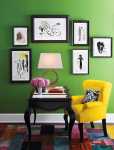 vibrant green home interiors~01