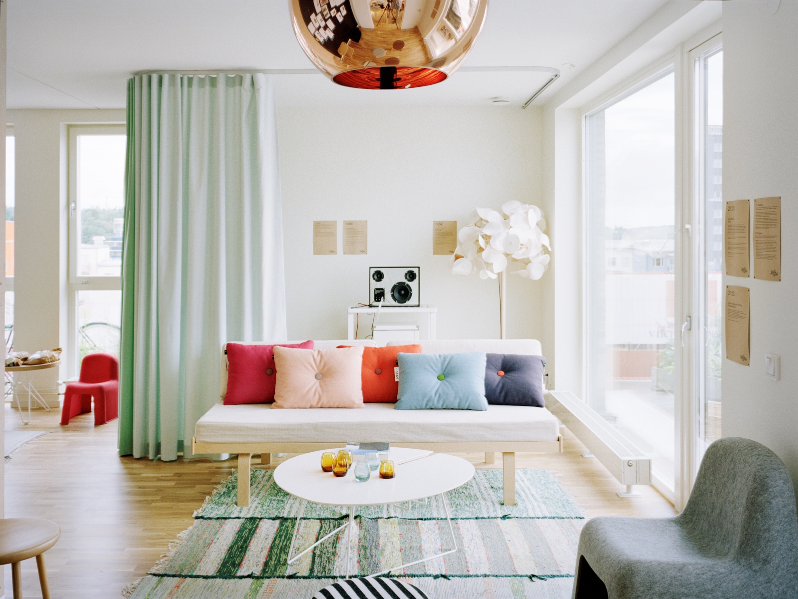Colorful Lounge Room