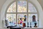 window white pane paned window sill seat