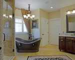 Designing Bathroom Lighting Fancy over the tub
