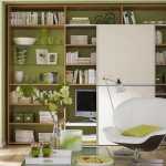 white-sofa-under-white-arch-lamp-beside-wooden-rack-in-living-room