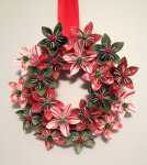 Christmas Origami ornament flower Decoration