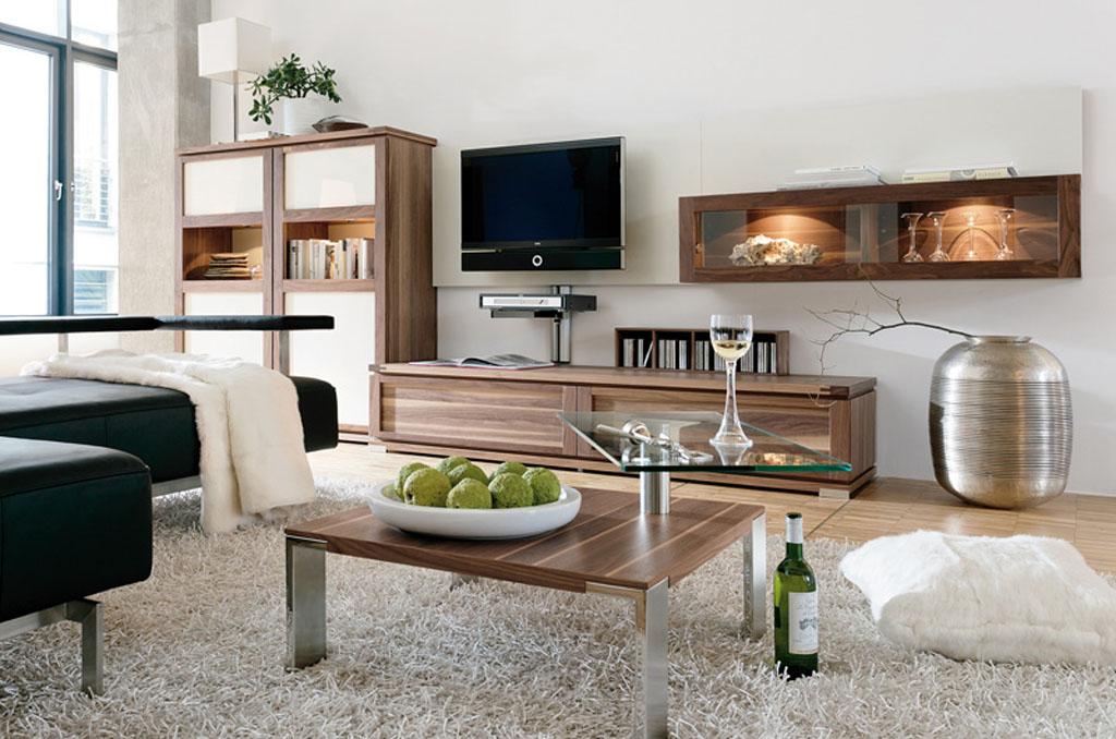 Small Living Room Decoration Ideas, Black Leather Sofa Living Room Decor