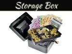 A Lockable Storage Box Keeps Important And Expensive Home Items Safe