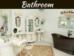 Shabby Chic For An Elegant Bath Shabby Chic For An Elegant Bath