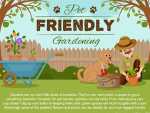 Pet Friendly Gardening – Infographic Pet Friendly Gardening
