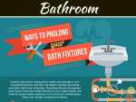 Ways To Prolong Your Bath Fixtures – Infographic