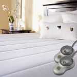 Sunbeam Quilted Polyester Heated Mattress Pad with EasySet Pro Controller