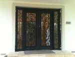 Iron front door