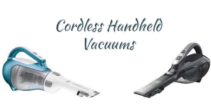 Cordless Handheld Vacuums