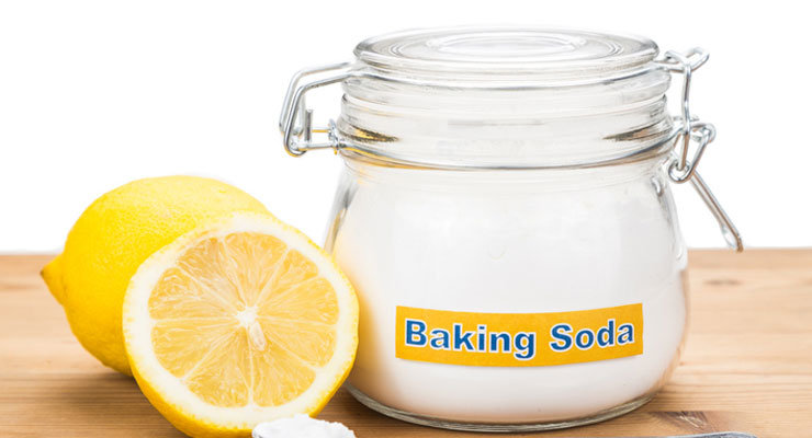 Baking Soda And Lemon For Cleaning Your Sink Drain
