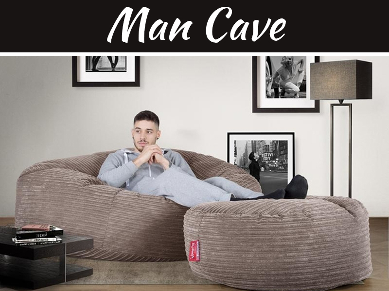 man cave bean bag