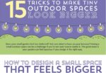 15 Tricks To Make Tiny Outdoor Spaces Look Bigger 15 Tricks To Make Tiny Outdoor Spaces Look Bigger