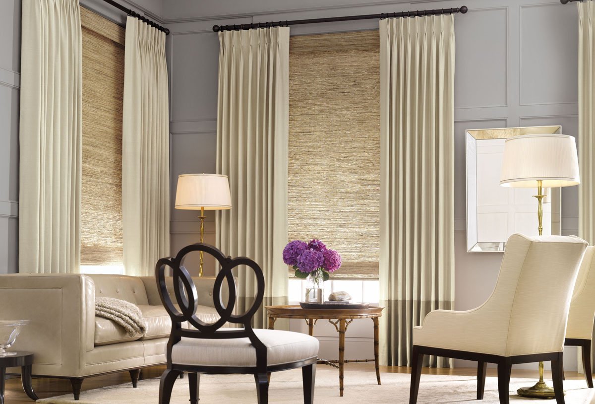 Elegant Window Treatments For Living Room