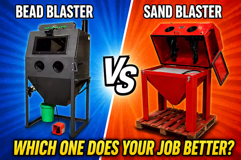 Bead Blaster vs. Sand Blaster: Which One Does Your Job Better? Bead Blaster vs. Sand Blaster: Which One Does Your Job Better?