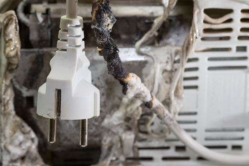 Damaged Home Appliance's Wire