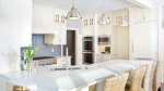 Modern Kitchen design with open concept and bar counter