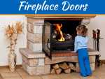 Fireplace Doors: Essential For Any Prefab Fireplace Fireplace Doors: Essential For Any Prefab Fireplace