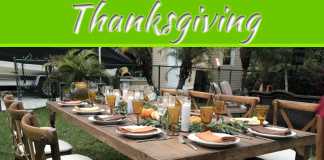 7 Tips For A Backyard Thanksgiving Feast 7 Tips For A Backyard Thanksgiving Feast