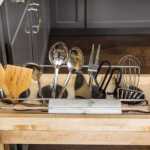 Pull Out Utensil Bin Drawer