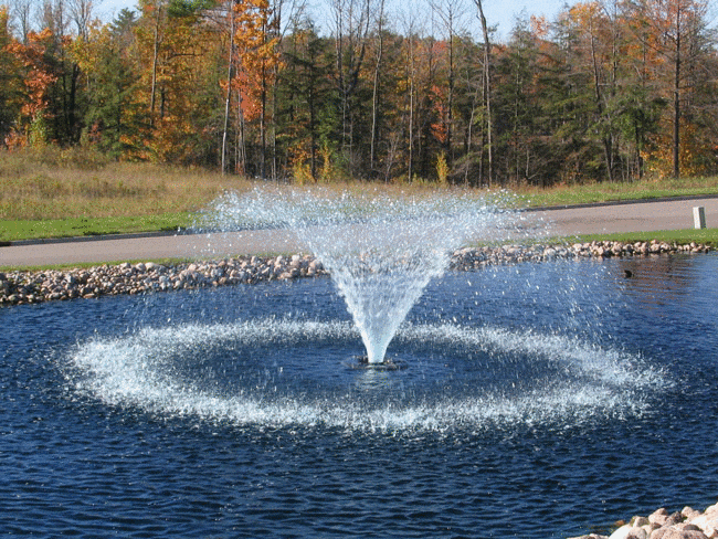 3/4 HP Kasco Aerating Pond Fountain