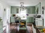 cream-and-olive-green-kitchen-color-scheme