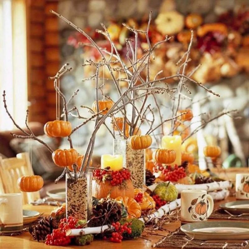 Six Easy But Unusual Home Decor Ideas For Thanksgiving | My Decorative