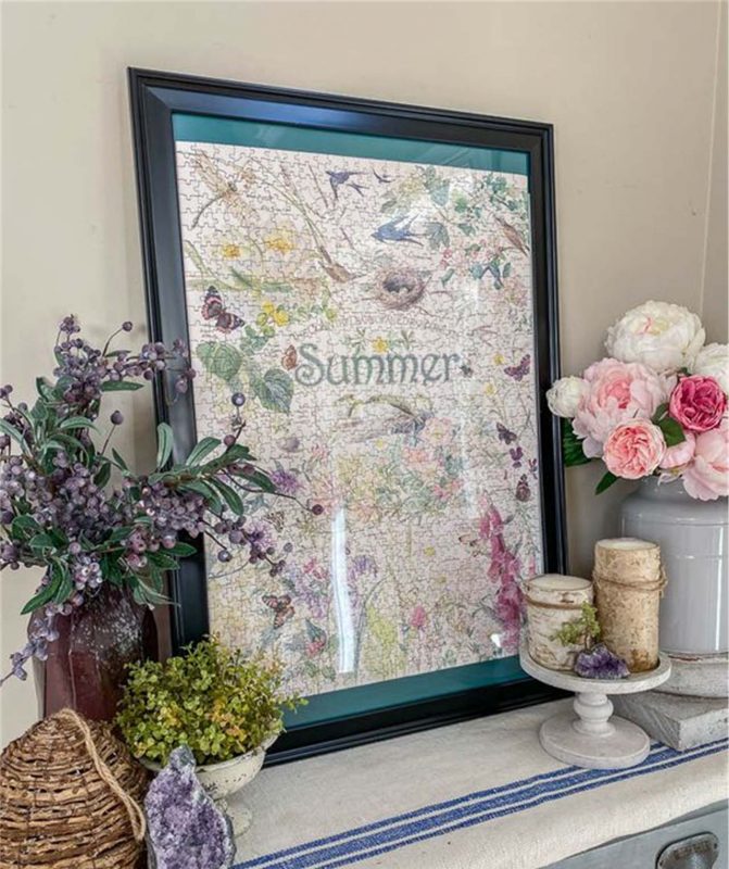 Hangers Instead Of Frames My Decorative