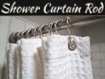 How To Hang A Shower Curtain Rod-Full Installation Guide How To Hang A Shower Curtain Rod-Full Installation Guide
