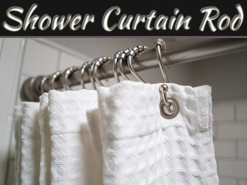 How To Hang A Shower Curtain Rod Full, How To Install A Fixed Shower Curtain Rod