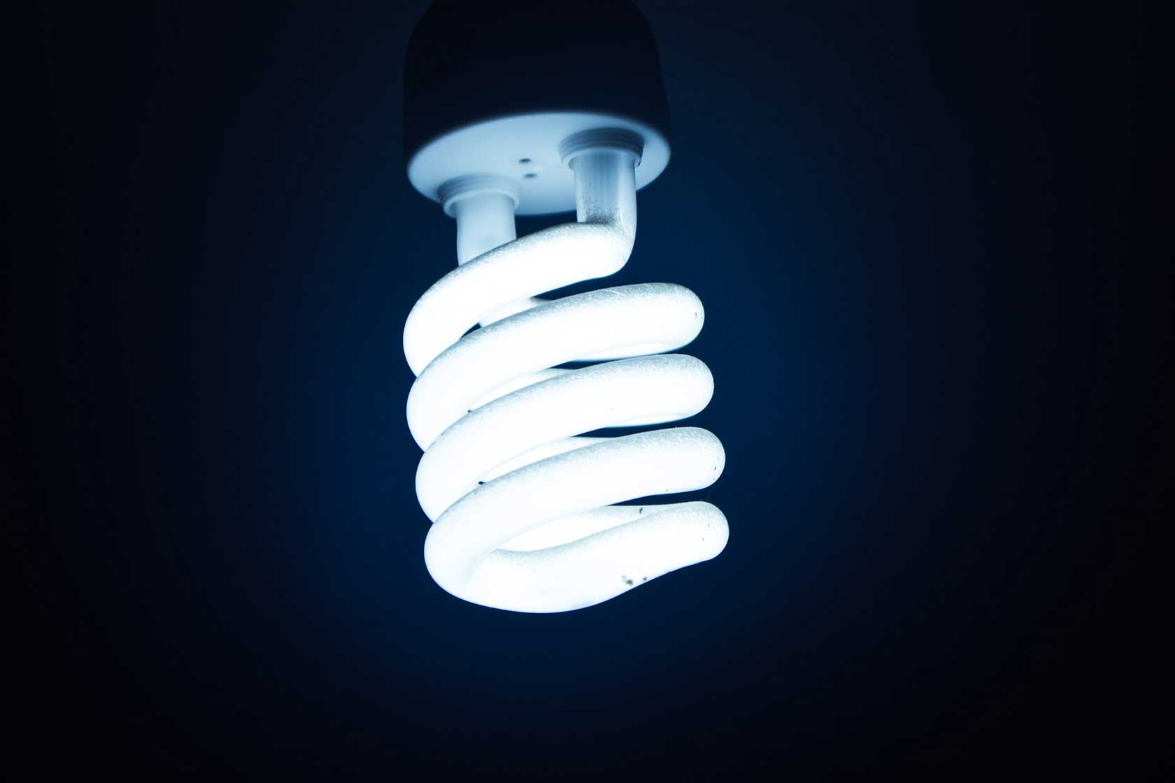 White CFL Bulb